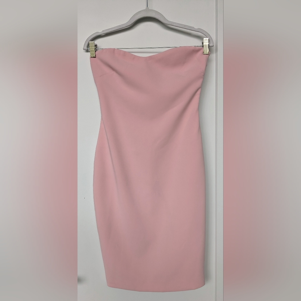 Strapless Pink Dress